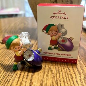 2015 Hallmark Keepsake North Pole Tree Trimmers Series.